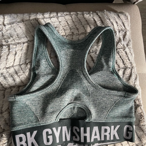 Gymshark Flex Bra XS Green - Picture 4 of 5